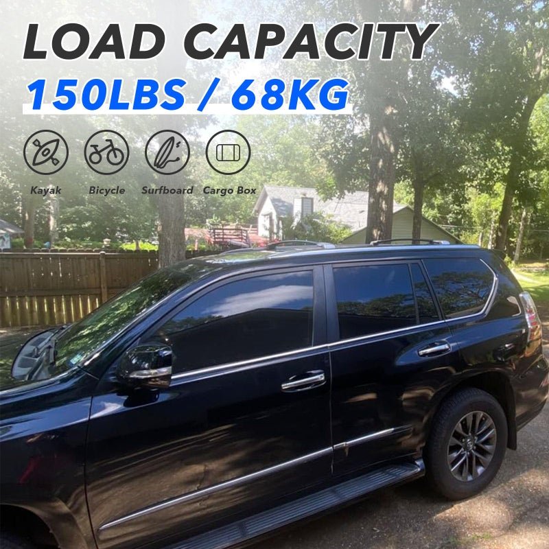 ROSY PIXEL Roof Rack Cross Bar 2010-2023 Compatible with Lexus GX460 Crossbars OE Style #PT278-60091 - Image 5
